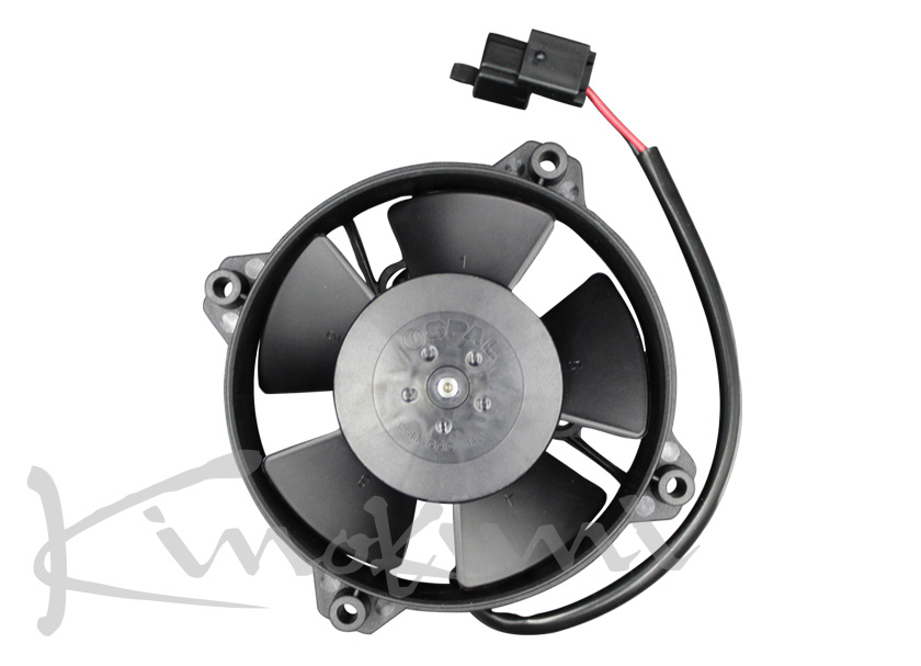 茄子紺 スパルEXミニ電動ファン12V(318 EXミニE/Lファン (外径108mm