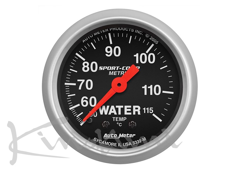 キノクニ ： 52φ機械式 水温計 水温計/機52φ BP/WS