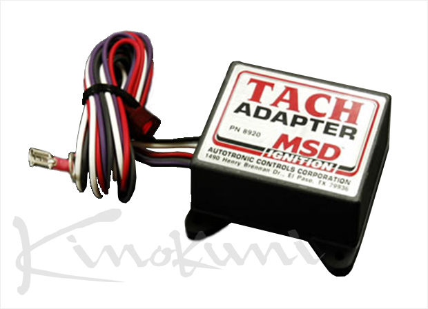 キノクニ : MSD タコメーターrpmアダプター タコメーターrpm