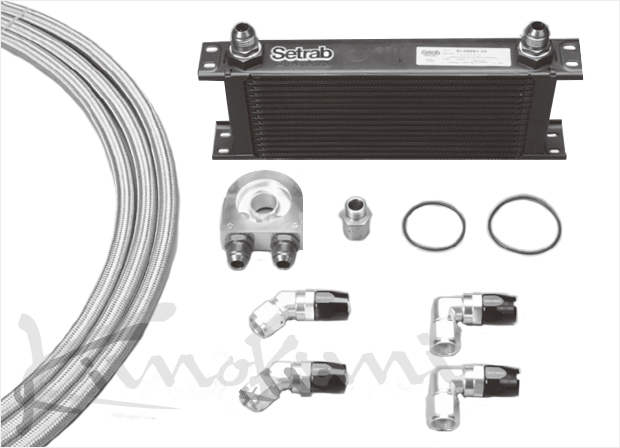 上品な オイルクーラー汎用クーラーキット サンドイッチタイプII インターミディエイト SS2-16I 汎用クーラーキット