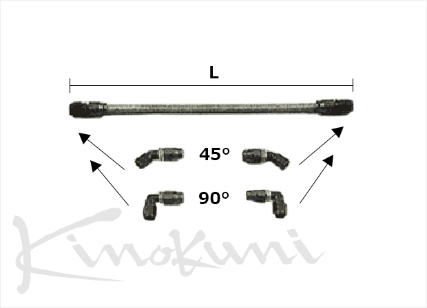 ターボラインシステム スピードフレックス 45度 ― 45度 スチール